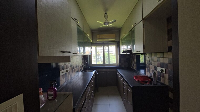 Kitchen, vashi 3 Bedroom 1000 Sq.Ft. Apartment In Vashi Navi Mumbai 9277887