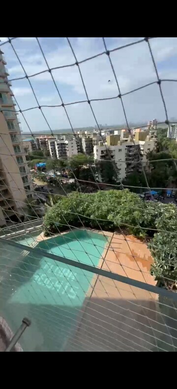 Balcony in 4 BHK Apartment at Transcon Flora Heights, Andheri West – for Rent