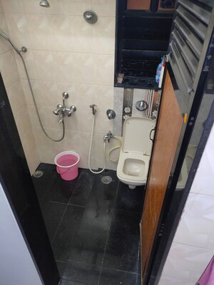 Bathroom in 2 BHK Apartment at Jai Ganesh CHS JB Nagar, Jb Nagar – for Rent