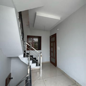 Staircase in 4 BHK Independent House at Sunny Enclave – for Sale