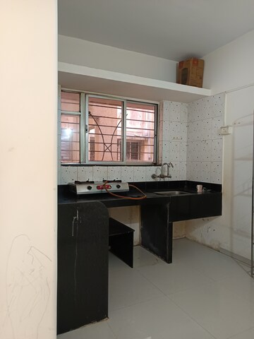 Kitchen in 1 BHK Apartment at Spring Glory Co-Operative Society, Kharadi – for Rent
