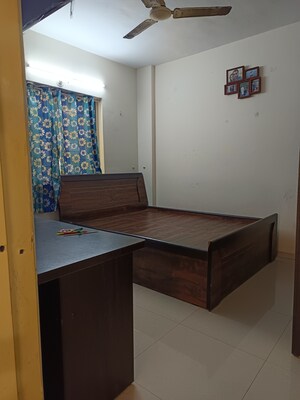 Bedroom in 1 BHK Apartment at Spring Glory Co-Operative Society, Kharadi – for Rent