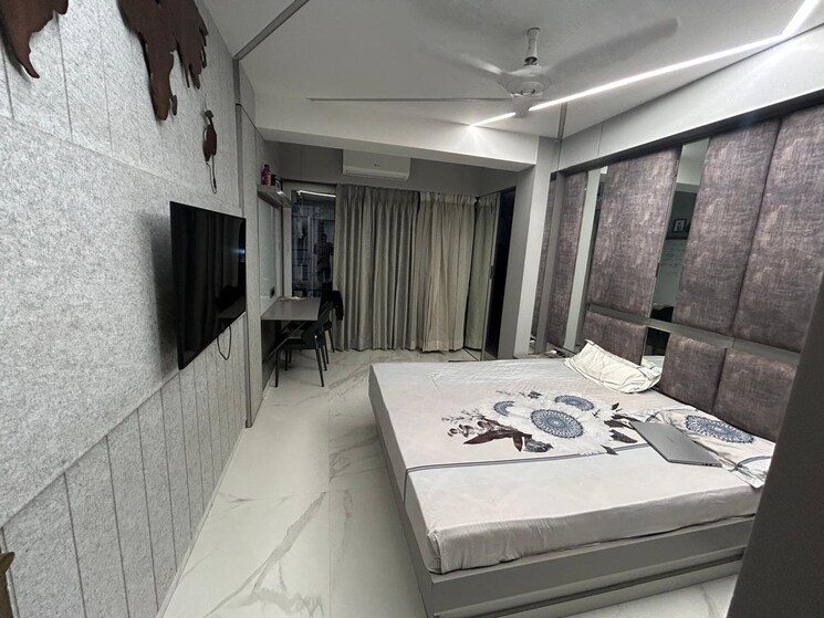 Bedroom, panchjyot-society 3 Bedroom 1350 Sq.Ft. Apartment In Vashi Sector 29 Navi Mumbai 9277952