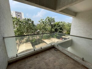 Balcony in 2 BHK Apartment at Abhinav Pebbles 2, Bavdhan – for Rent
