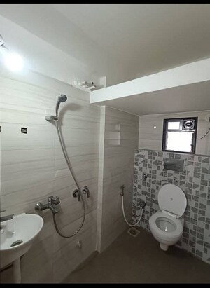 Bathroom in 2 BHK Apartment at Lodha Panacea 1, Dombivli East – for Rent