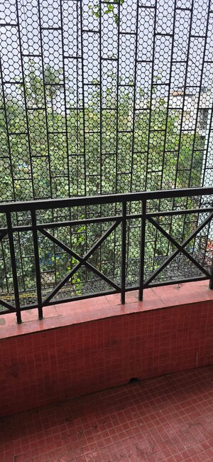 Balcony in 2.5 BHK Apartment at Yashwant Arcade, Kopar Khairane – for Rent