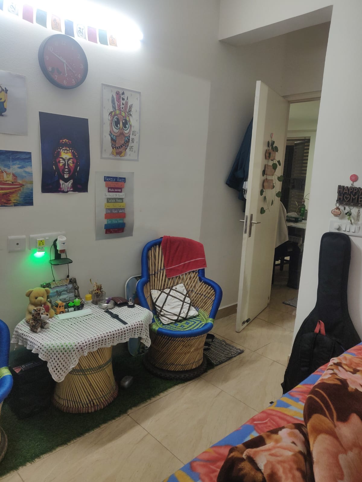 1 BHK + Extra Room Apartment For Rent in Habitech Greens