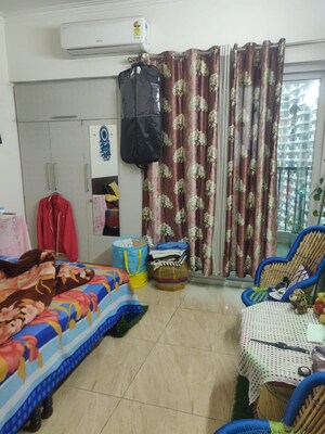 Living Room in 1 BHK Apartment at Habitech Greens, Tech Zone 4 Greater Noida – for Rent