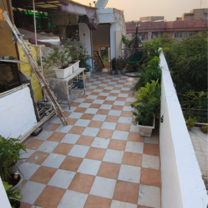 Balcony in 1 BHK Builder Floor at Malviya Nagar – for Rent