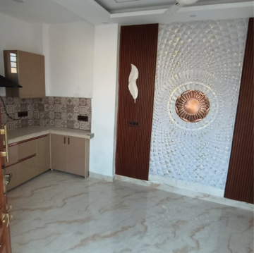 Kitchen in 1 BHK Builder Floor at Malviya Nagar – for Rent