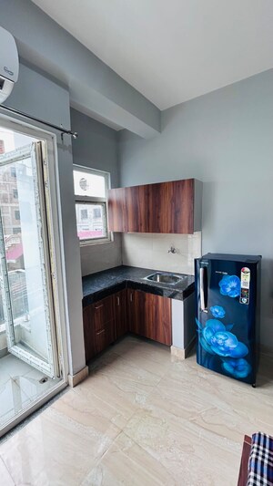 Kitchen in Studio Builder Floor at Sector 40 – for Rent