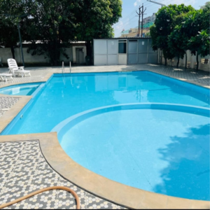 Swimming Pool in 3 BHK Apartment at Ratan Galaxy, Lalbagh – for Sale