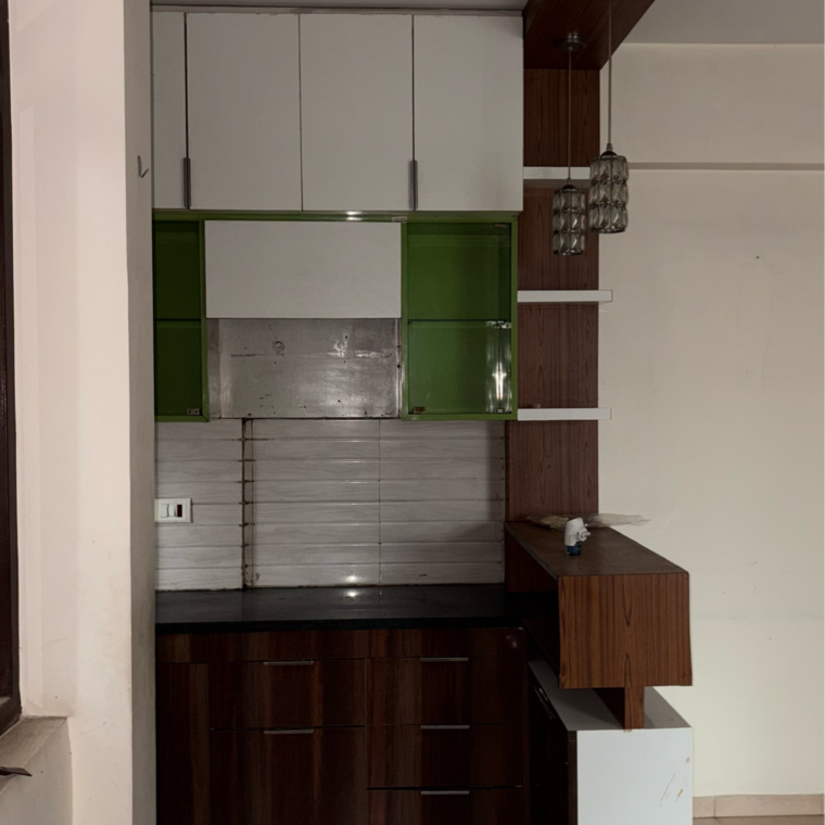 Kitchen, auric-city-homes 2 Bedroom 650 Sq.Ft. Apartment In Neharpar Phase 2 Faridabad 9278083
