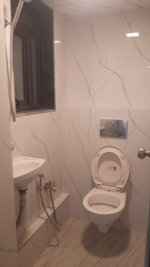 Bathroom in 1 BHK Apartment at Lodha Vista, Lower Parel – for Rent