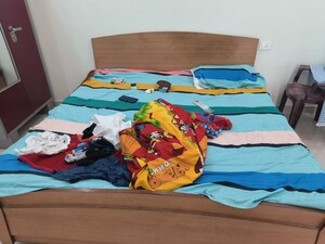 Bedroom in 1.5 BHK Independent House at SSV INFRA & HOUSING, Gomti Nagar – for Rent