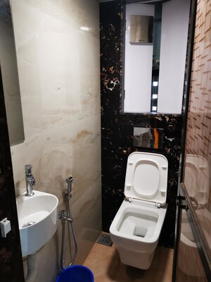 Bathroom in 1 BHK Apartment at Mahalaxmi CHS Worli, Worli – for Rent