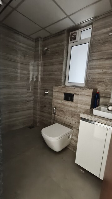 Bathroom in 3 BHK Apartment at Runwal Nirvana, Parel – for Rent