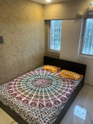 Bedroom in 1 BHK Apartment at Bhavani Tower, Powai – for Rent