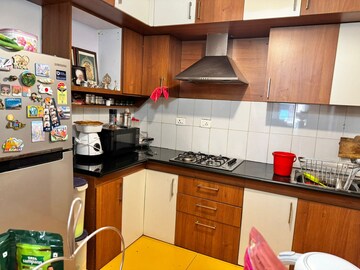 Kitchen in 2 BHK Apartment at Embassy Habitat, Palace Road – for Sale