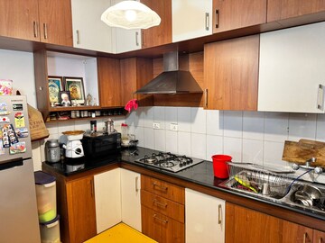 Kitchen in 2 BHK Apartment at Embassy Habitat, Palace Road – for Sale