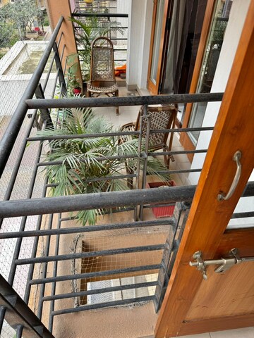 Balcony in 2 BHK Apartment at Embassy Habitat, Palace Road – for Sale