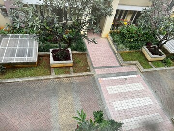 Balcony in 2 BHK Apartment at Embassy Habitat, Palace Road – for Sale
