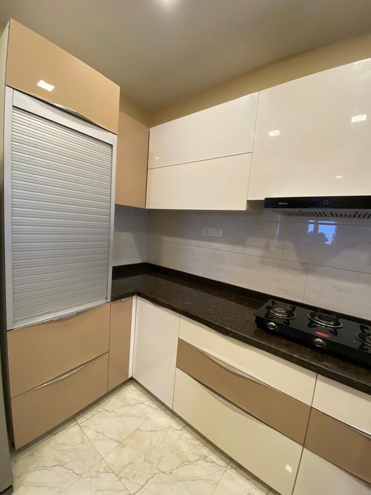 Kitchen, blue-berry 3 Bedroom 1520 Sq.Ft. Apartment In Kharadi Pune 9278116