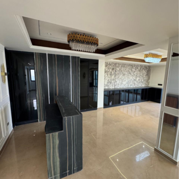 Living Room in 5 BHK Apartment at Azeagaia Botanica, Vrindavan Yojna – for Sale