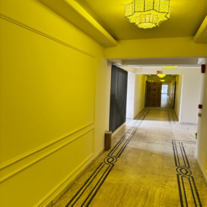 Building Lobby in 5 BHK Apartment at Azeagaia Botanica, Vrindavan Yojna – for Sale