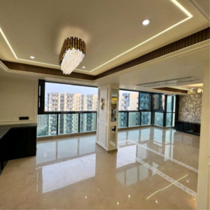 Living Room in 5 BHK Apartment at Azeagaia Botanica, Vrindavan Yojna – for Sale