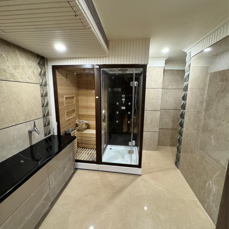 Attached Bathroom, azeagaia-botanica 5 Bedroom 5200 Sq.Ft. Apartment In Vrindavan Yojna Lucknow 9278124