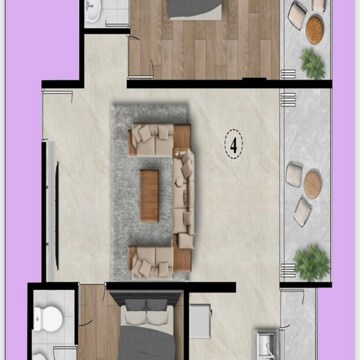 Kitchen in 2 BHK Apartment at Doddakallasandra – for Sale