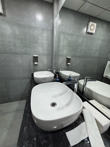 Washroom in  Office Space at Challaghatta – for Rent
