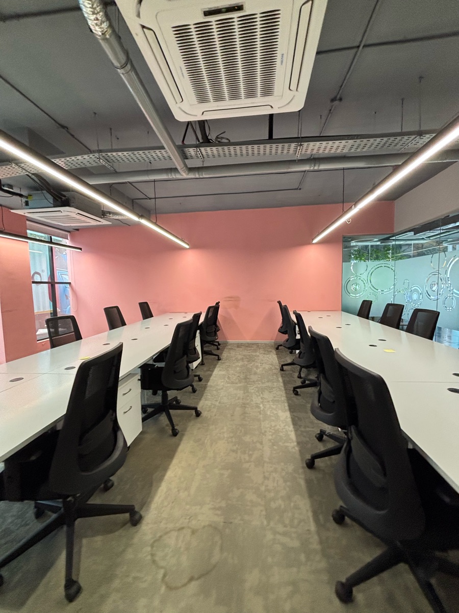 Team Area in  Office Space at Challaghatta – for Rent