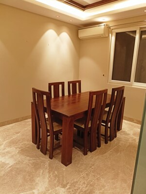 Dining area in 4 BHK Builder Floor at Green Park – for Rent