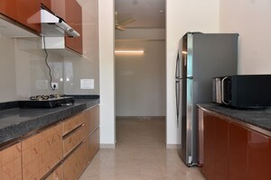 Kitchen in 3 BHK Apartment at S B Trevedia Vuepoint, Prabhadevi – for Rent