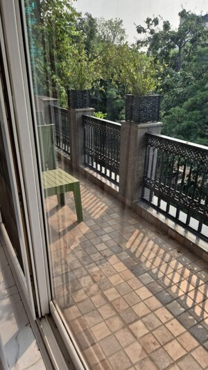 Balcony in 3 BHK Independent House at Defence Colony – for Rent