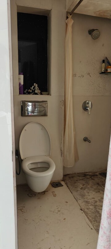 Bathroom in 3 BHK Apartment at Lodha Grandeur, Prabhadevi – for Rent