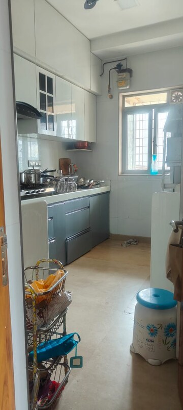 Kitchen in 3 BHK Apartment at Lodha Grandeur, Prabhadevi – for Rent