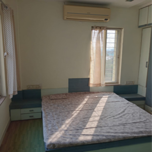 Bedroom in 1 BHK Apartment at Empire Estate Q Building Society, Pimpri Chinchwad Pcmc – for Rent