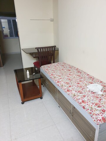 Kitchen in 1 BHK Apartment at Dynamic Crystal Heights, Dadar East – for Rent