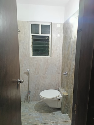 Bathroom in 1 BHK Apartment at Sahyadri Shruberry, Moshi – for Rent