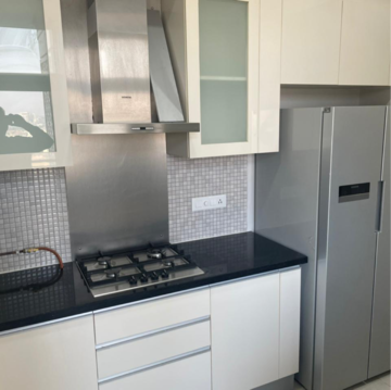 Kitchen in 3 BHK Apartment at DLF The Ultima, Sector 81 – for Rent
