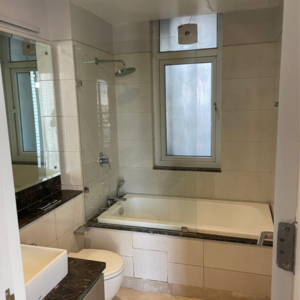 Bathroom in 3 BHK Apartment at DLF The Ultima, Sector 81 – for Rent