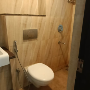 Bathroom in 1 BHK Apartment at Lodha Amara Wing 40 And 41, Sandoz Baug – for Sale