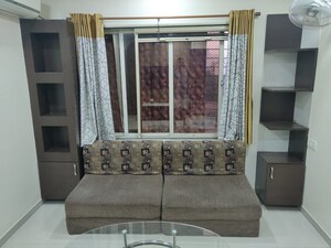 Living Room in 1 BHK Apartment at Vihang Valley Phase 3, Kasarvadavali – for Rent