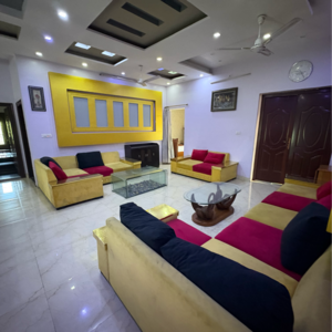 Living Room in 4 BHK Villa at Sector 9a – for Rent