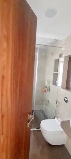 Bathroom in 3 BHK Apartment at Surbhi CHS Andheri West, Andheri West – for Rent