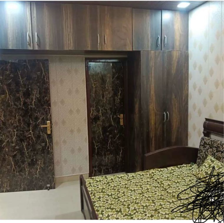 Bedroom, omaxe-city-homes 3 Bedroom 1449 Sq.Ft. Apartment In Vedant Nagar Bahadurgarh 9278307