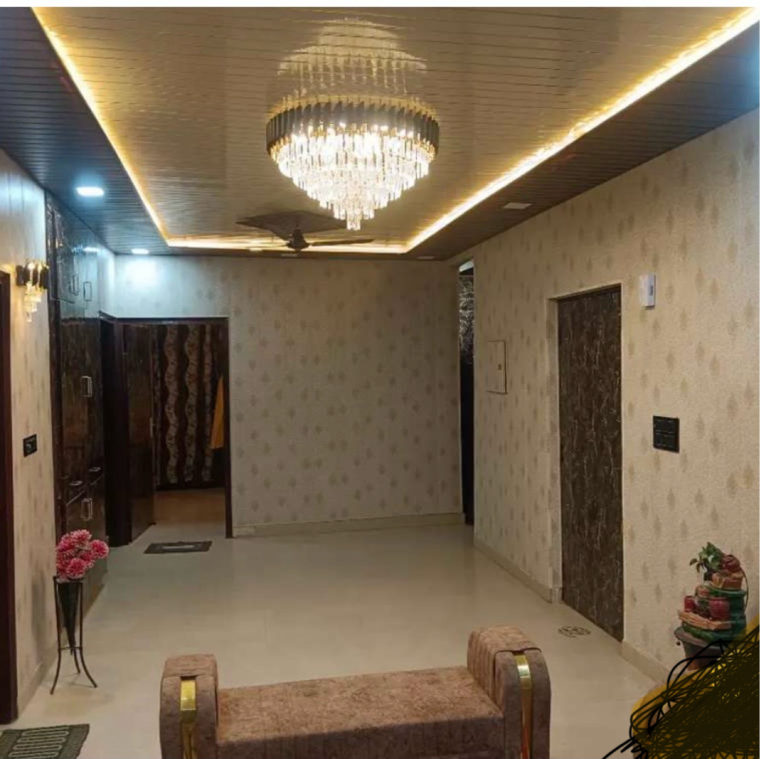 Living Room, omaxe-city-homes 3 Bedroom 1449 Sq.Ft. Apartment In Vedant Nagar Bahadurgarh 9278307